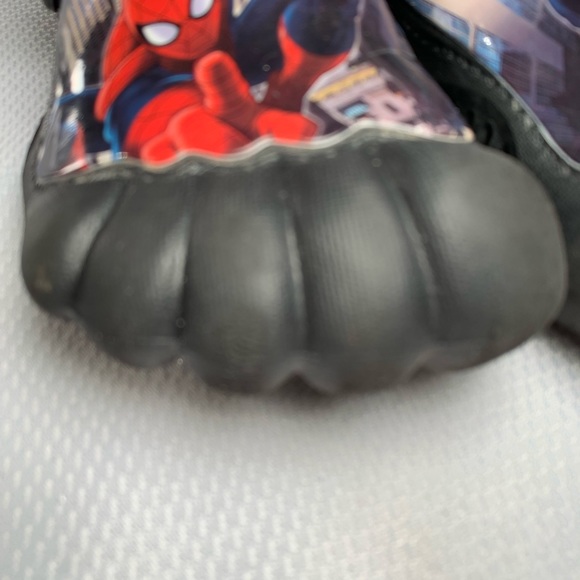SOLD Marvel Spider-Man S:13/1 Water /activity Clogs Black Summer Water Sandal - Picture 3 of 9